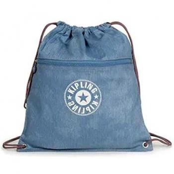 KIPLING Gymsacks Kipling Supertaboo 15l Washed Blue Denim One Size