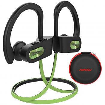 Mpow Auriculares Bluetooth Deportivos, Flame Inalámbricos Running IPX7 Impermeable Cascos V4.1 In-Ear, Correr con Micrófono, Cancelación de Ruido CVC 6.0 Gimnasio,Viajes,Deporte para iPhone Android