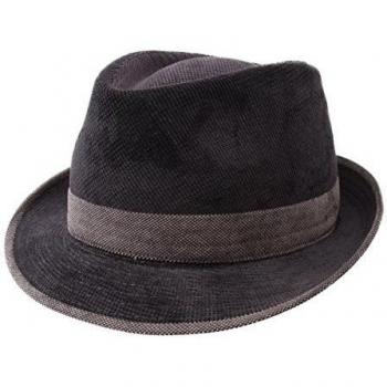 Aurega - Sombrero trilby hombre Carisio veluto - talla M