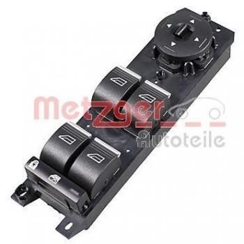 Interruptor de elevalunas Metzger 0916778 para Ford C-Max, Focus, Grand Kuga