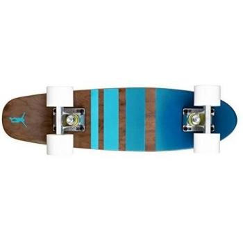 Ridge Skateboards 22 Mini Cruiser en Arce, Madera, Completa, Dark Dye, 55cm