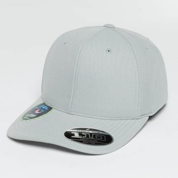 Flexfit 110 Cool & Dry Mini Pique Cap - Silver