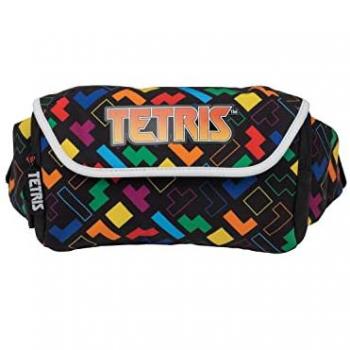 Riñonera Unisex Tetris de Colores, Bolsa de Cintura Ajustable