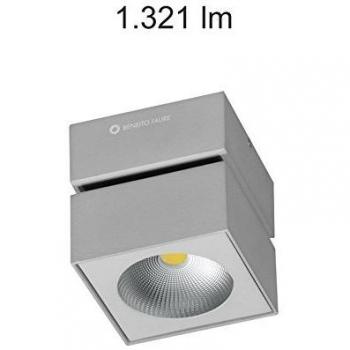 RUBYC 15W 110-240V 40º LED CITIZEN de Beneito Faure - Blanco cálido, Cromo mate
