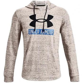Sudadera Under Armour Rival Terry Logo Hombre Gris
