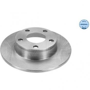 Disco de freno MEYLE 115 523 0024 con características de alta calidad, diseño optimizado para una mejor disipación del calor, fabricado en material resistente a la corrosión, adecuado para vehículos específicos y garantizando un rendimiento