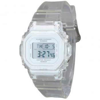 Casio Baby-G Women's 100M Digital Quartz Watch with Transparent Resin Strap BGD-565US-7
