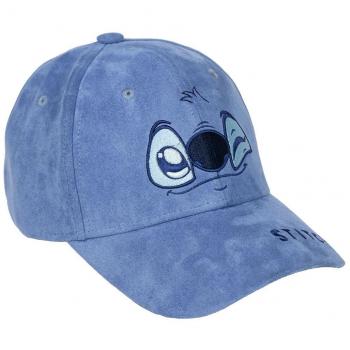 Gorra Deportiva Azul Stitch Time to Dance Visera Curvada Talla Única Adulto 57 cm