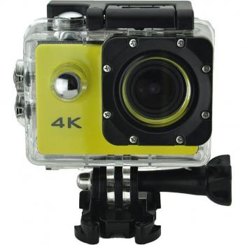 Cámara de vídeo de acción deportiva 4K impermeable con gran ángulo de visión para bicicleta y uso subacuático