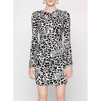 Love Moschino White Viscose Dress - IT42|M