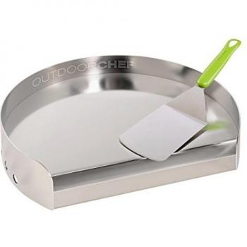 Plancha de Acero Inoxidable Outdoorchef para Grill