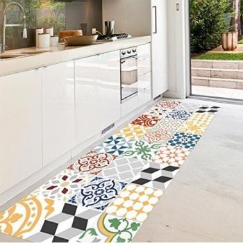 VINILIKO, Alfombra de vinilo, Multicolor, 66x150 cm