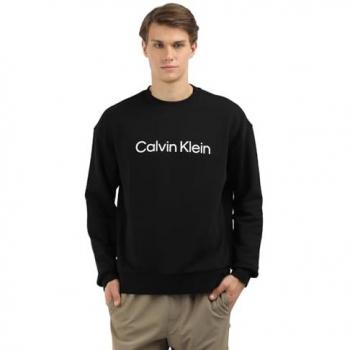 Calvin Klein Men's Black Hero Logo Comfort Sweatshirt Size M