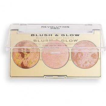 Revolution Pro Blush & Glow - Paleta de rostro