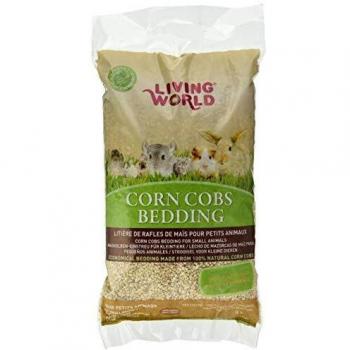 Living World Lecho Sanitario de Mazorca Corn Cobs Natural - 5 L
