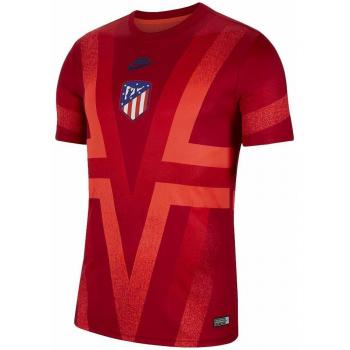 Nike ATM M Nk Dry Top SS Pmv Cl Camiseta Atlético De Madrid, Hombre, Gym Red/Bright Crimson/Blue Void, XL