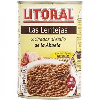 Litoral - Lentejas de la Abuela -Pack de 15 x 440 g