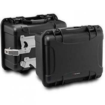 SW Motech NANUK side case system Black. Honda XRV 750 Africa Twin