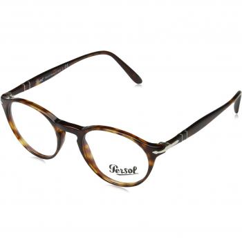 Persol PO3092V 9015 Tortoiseshell Men's Eyeglasses Size 46 - Blue Light Blocking Option