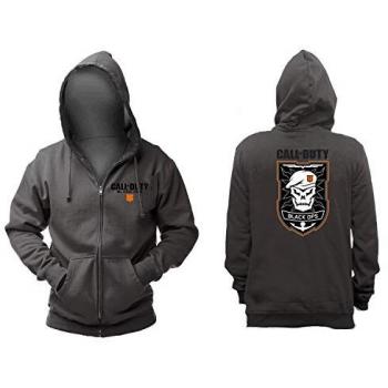Sudadera con cremallera Call of Duty Black Ops 4, Talla XXL, diseño de parche