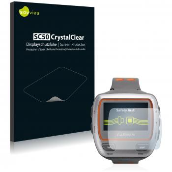 Savvies SC50 Protector de pantalla compatible para Garmin Forerunner 310XT