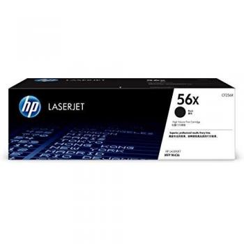 HP Cartucho de tóner original LaserJet 56X de alto rendimiento negro - Tóner para impresoras láser