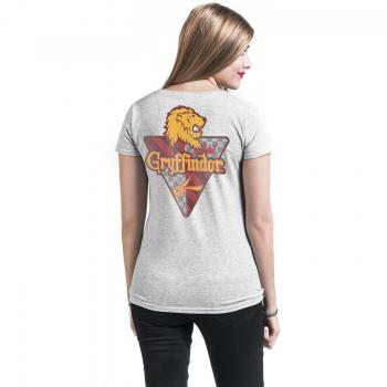 HARRY POTTER House Gryffindor Camiseta, Gris