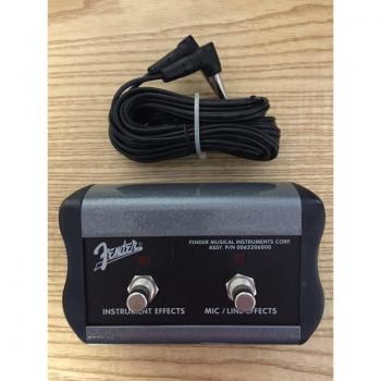 Fender 2-Button Footswitch for Acoustasonic Jr. and Acoustasonic 30 DSP with 1/4 Connector