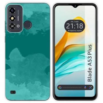 Funda de Silicona Acuarela 06 para ZTE Blade A53 Plus con Dibujos