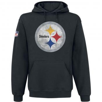 NFL Pittsburgh Steelers Sudadera con capucha Negro S
