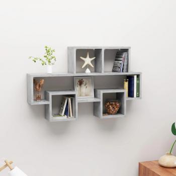 Estante de pared en forma de coche de madera de ingeniería, dimensiones 82x15x51 cm, disponible en colores blanco, negro y gris, ideal para mueble de almacenaje y estantería/librería para oficina, estudio o