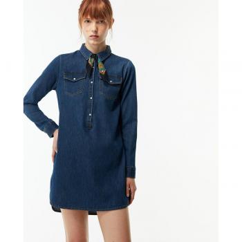 Vestido camisero suave Sfera
