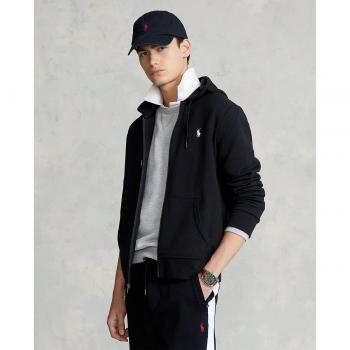 Polo Ralph Lauren Men's Zip Through Hoodie - Black - Size: M