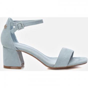 Sandalia de mujer Refresh 171830 azul con tacón de 6cm