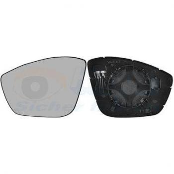 Cristal de espejo retrovisor exterior VAN WEZEL 4043837