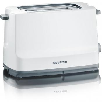 Severin AT 2289 - Tostador automático, color blanco y gris