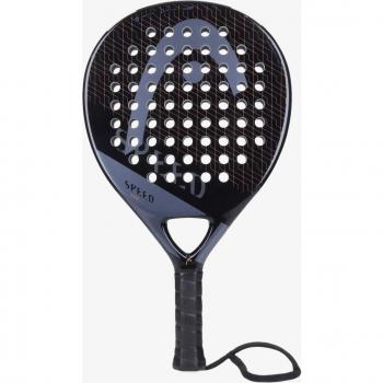 Head Evo Speed 2023 Unisex Padel Racket - Black Teardrop Design