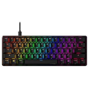 HyperX Alloy Origins 60 - Teclado mecánico para Juegos, Formato ultracompacto al 60%, Tecla HyperX Red