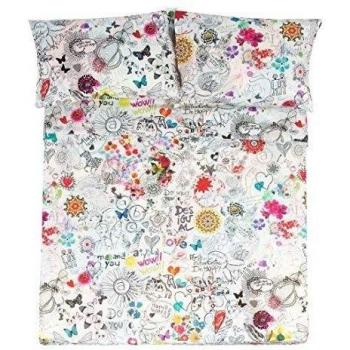 Desigual Living Bolimania - Sabana, color blanco