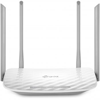 TP-Link AC1200 Wireless Dual Band Wi-Fi Router, Wi-Fi Speed Up to 867 Mbps/5 GHz + 300 Mbps/2.4 GHz, 4+1 Fast Ports, Single-Core CPU, Parental Control, Easy setup