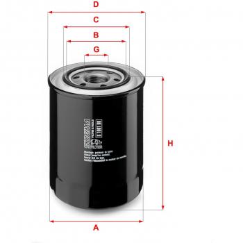 Filtro de aceite SOFIMA S 1001 DR