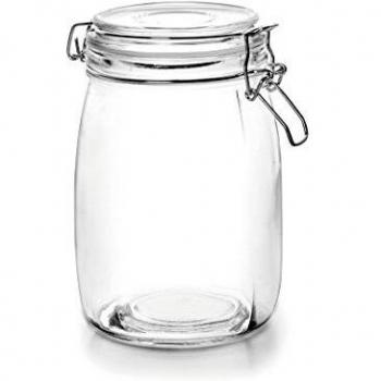 IBILI Tarro de conservación Acero Claro, Acero, Transparente, 800 ml