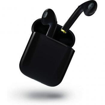 Metronic Moov Mini Auriculares Inalámbricos Bluetooth True Wireless Negro/Oro con Estuche de Carga