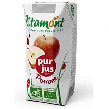 Zumo Orgánico de Manzana Pura - Vitamont 200ml