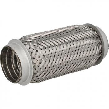 Tubo flexible de escape JMJ 45X150P, material resistente a altas temperaturas, diámetro de 45 mm, longitud de 150 cm, diseñado para sistemas de escape automotrices