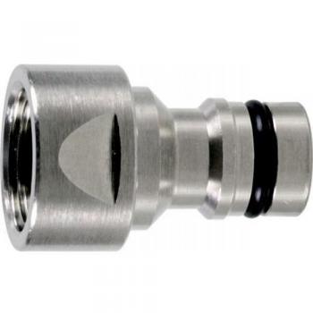Conector de Grifo GEKA Plus Sistema de Conexión Latón Niquelado Rosca Interior G 3/4