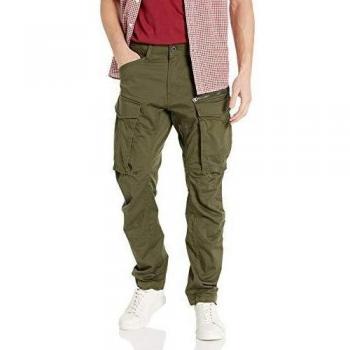 G-Star Rovic 3D Regular Tapered Cargo Pants with Stretch - Olive Green