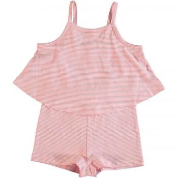 NAME IT - Pantalón de peto - para bebé niña Flamingo Pink 12 meses