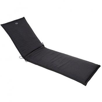 Cojín para tumbona Korai Ardoise 190x60 cm - Poliéster y espuma PU