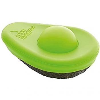KitchenCraft Juego de 2 Envases para Almacenar Aguacates de Silicona Multicolor, 13 x 9,5 cm y 10,5 x 7 cm